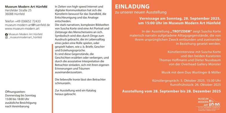 Flyer Suscha Korte