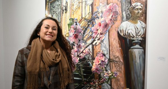 Ausstellung "Zwischenwelten", Marina Sailer