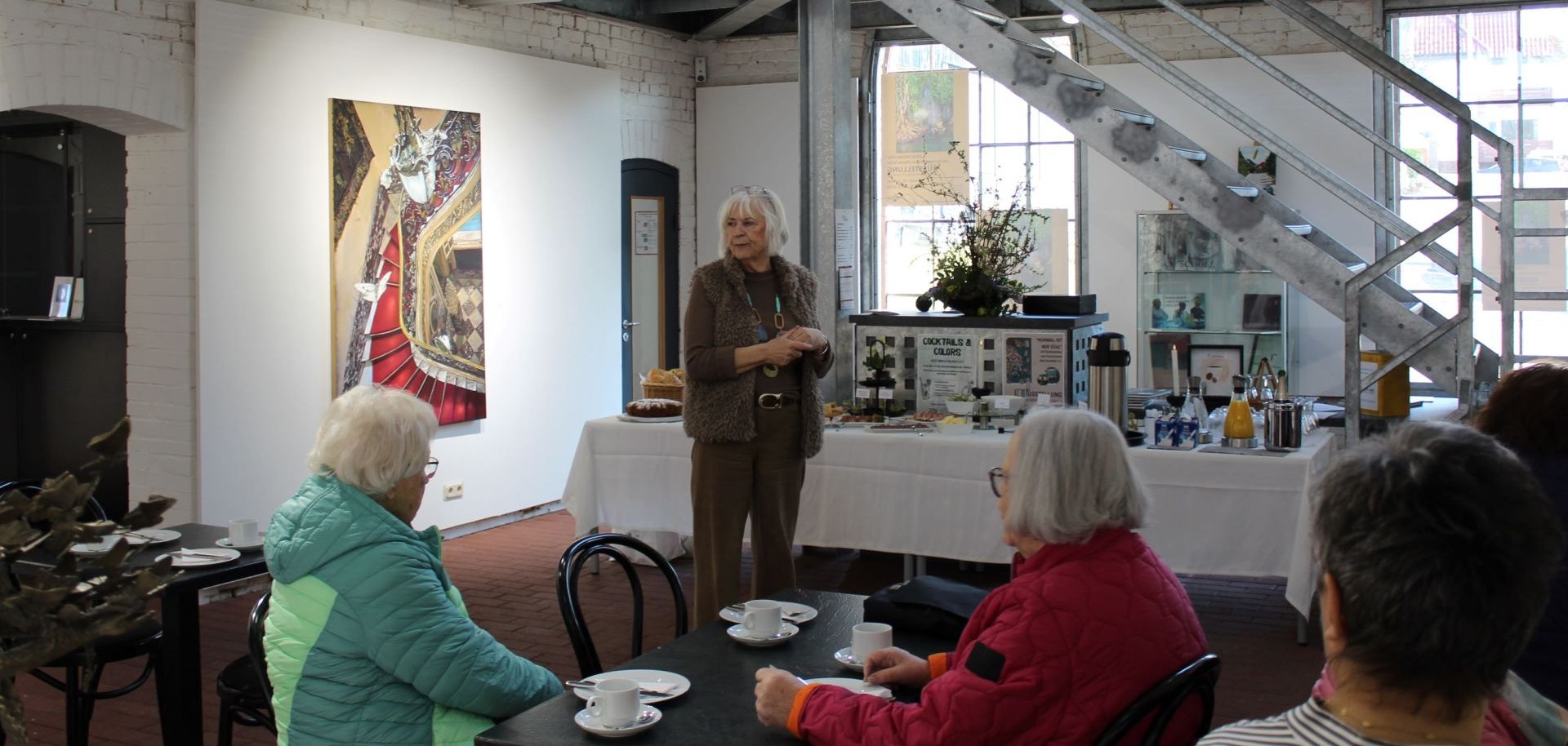 Frühstück im Museum Modern Art