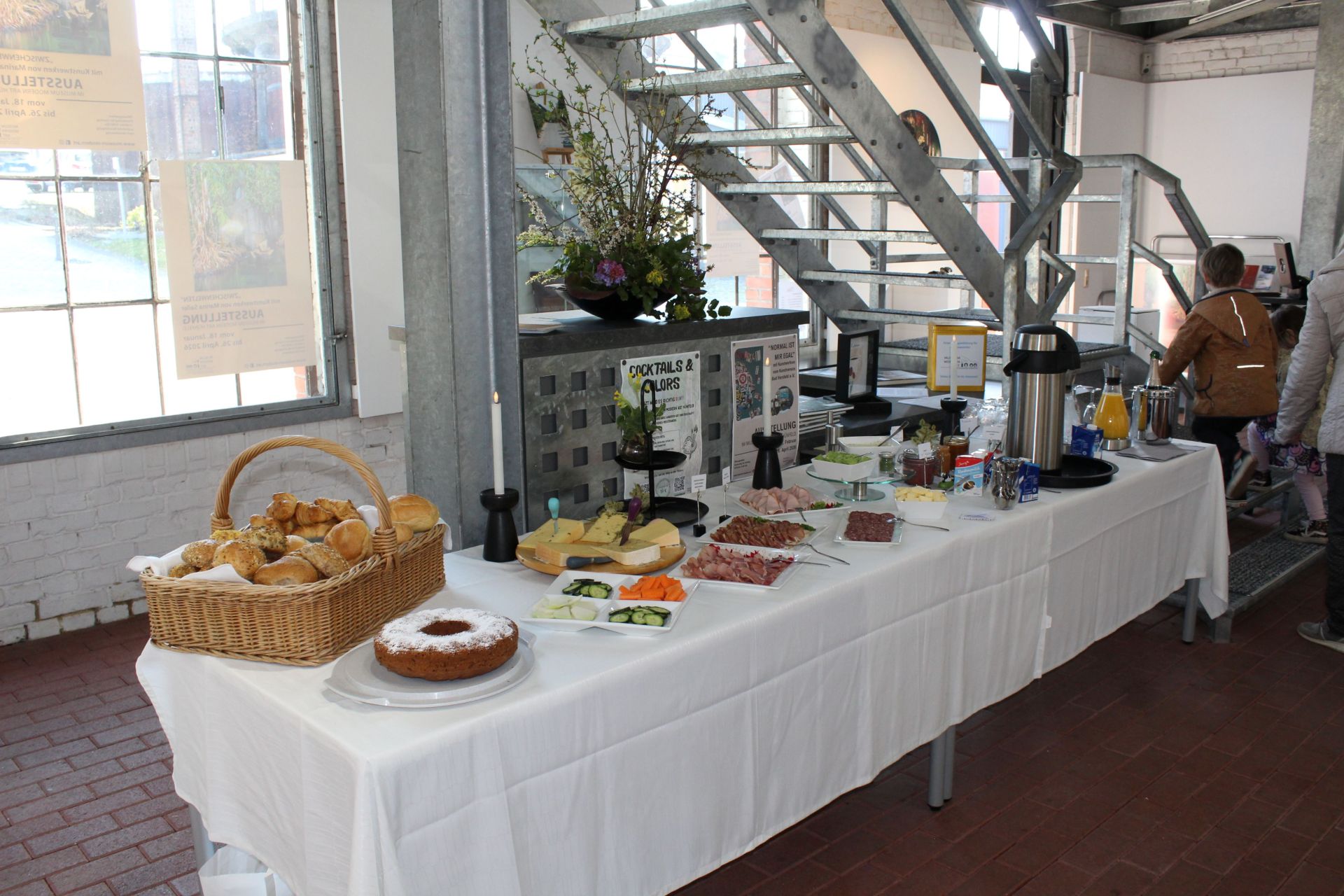 Frühstück im Museum