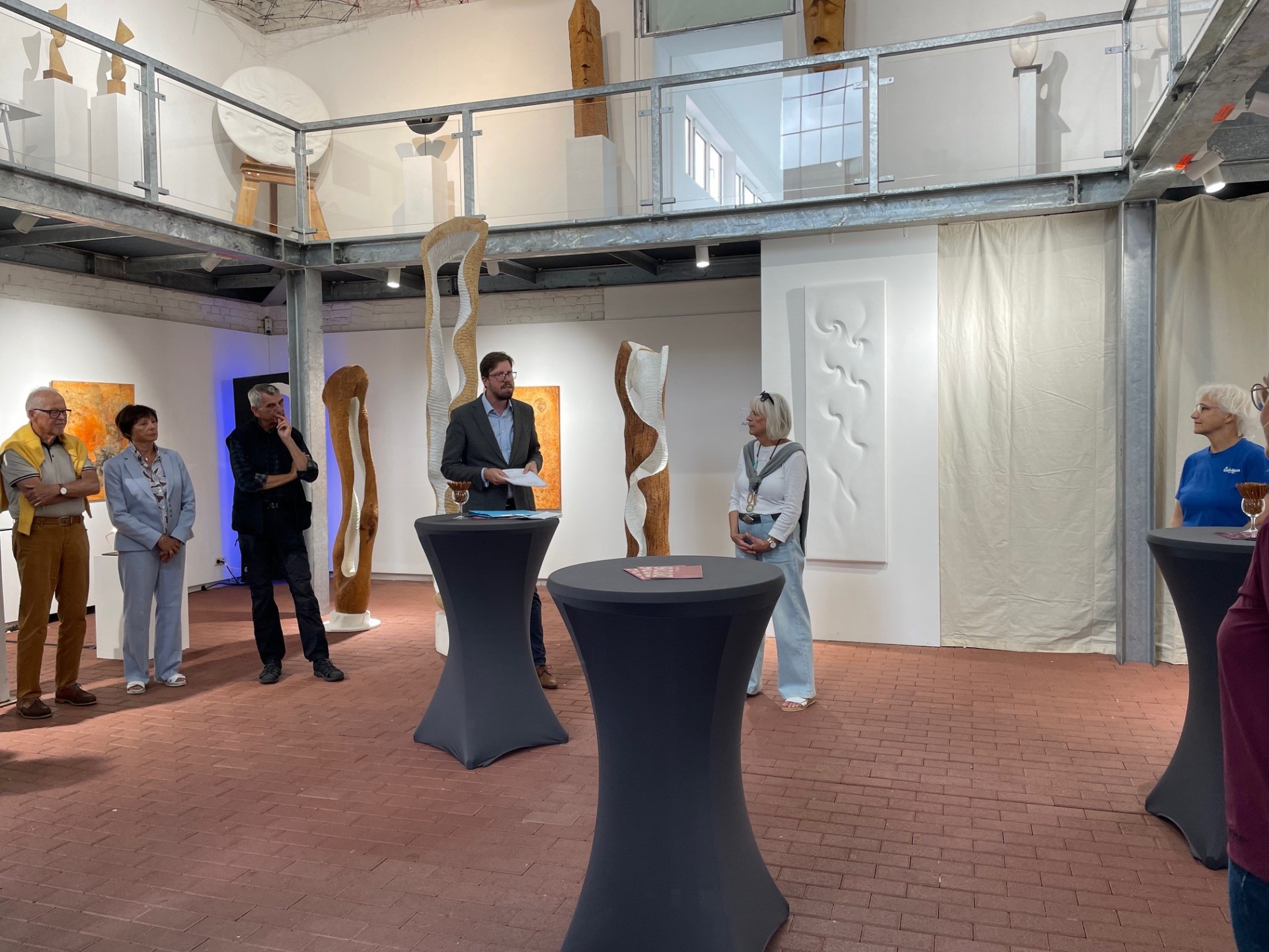 Begrüßung zum Museumsfest mit M. Sauerbier und Prof. Dr. Sander
