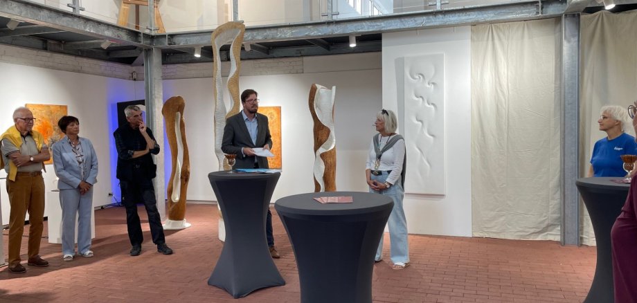 Begrüßung zum Museumsfest mit M. Sauerbier und Prof. Dr. Sander