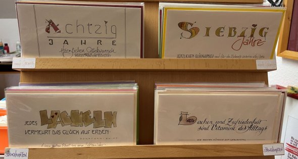 Elisabeth Schiffhauer Ausstellung Kalligraphie