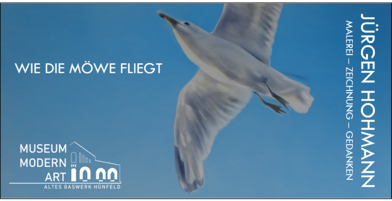 Flyer Wie die Möwe fliegt