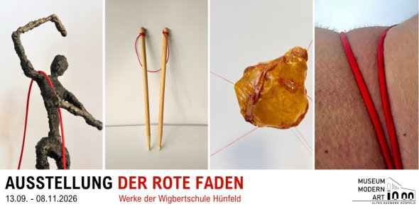 Flyer "Der rote Faden"