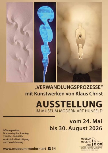 Plakat Ausstellung Klaus Christ