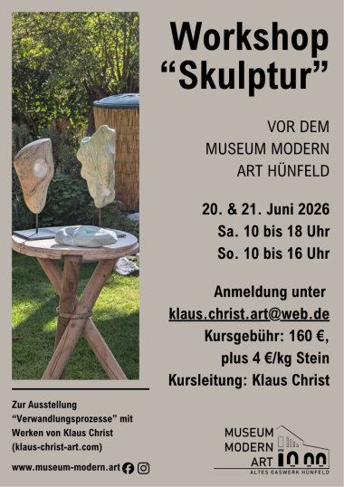 Plakat Workshop Klaus Christ