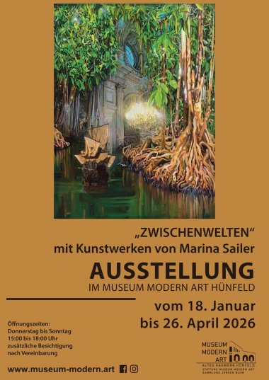 Plakat Ausstellung Zwischenwelten