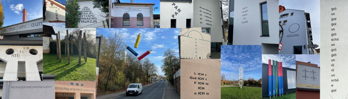 Collage Offenes Buch