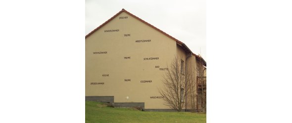 Kunstwerk Offenes Buch von Annegret Heinz