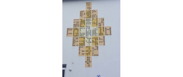 Kreuzworträtsel Kunstwerk Offenes Buch