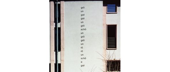 grö un gal ... Kunstwerk Offenes Buch