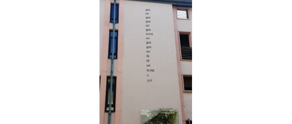 grö un gal ... Kunstwerk Offenes Buch