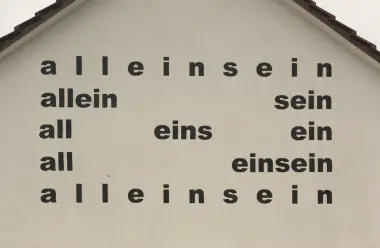 Beschriebene Hausfassade in Hünfeld